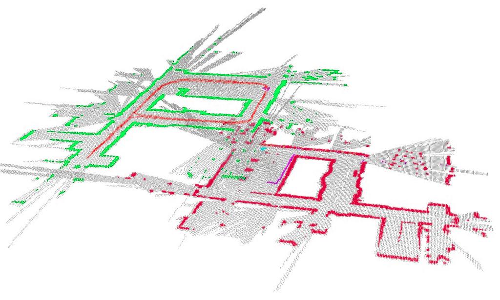 4.1 Introduction 71 Figure 4.1: Illustration of inter-graph constraints in multi-floor building maps.