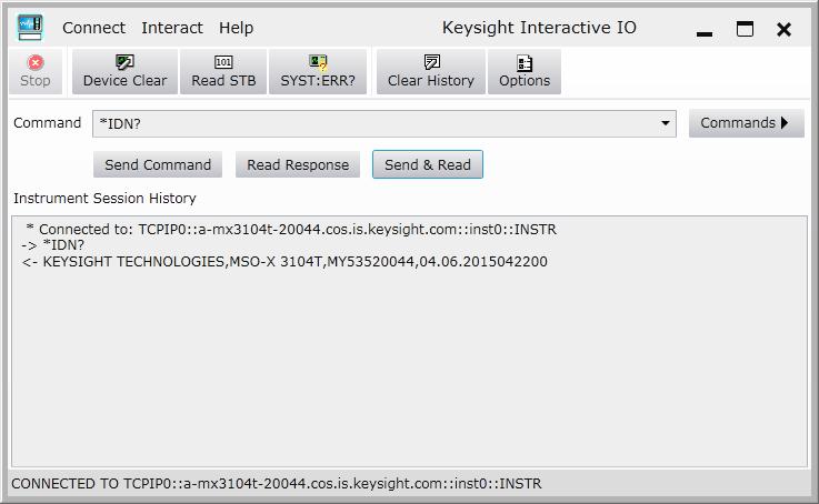 1 Prerequisites c Choose Connect > Exit from the menu to exit the Keysight Interactive IO application.