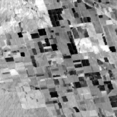 Example: Bad-line Removal horizontal image details also removed single noisy partial scanline (Landsat MSS) after 3 x median