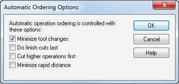 This section looks at: The automatic ordering options. (see page 16) The manual ordering options.