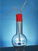 diam. 75 mm. CH11140 BUNSEN EUDIOMETERS For demonstrating combining volume ratios of gases.