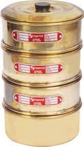 Ratchet adjustment on the head gear provides comfortable fit. L x B x T, Inch CH12030 15.5 x 8 x 0.04 SIEVES 200 mm diam. polished seamless brass frame. Each sieve is marked with nominal aperture.