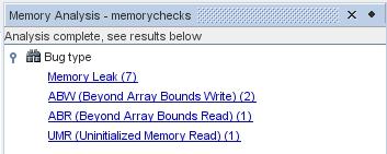 Running Memory Access Checking on Your Project c. Click Start. 6. The Run Memory Profile dialog box opens to let you know that your binary will be instrumented. Click OK. 7.