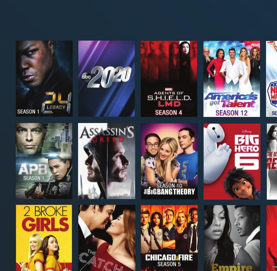 Apps Discover a world of new content with popular streaming apps right on your TV. Check back often to see what s new.