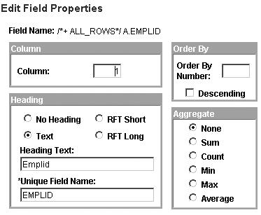 CHAPTER 11 SQL OPTIMIZATION TECHNIQUES IN PEOPLESOFT 297 Then make it the first selected field, as shown in Figure 11-6.