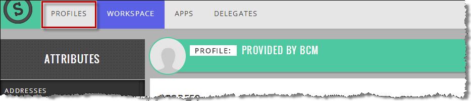 Working with Profiles Profiles are designed to take your chosen sets of attribute entries and display them on the web where you choose.