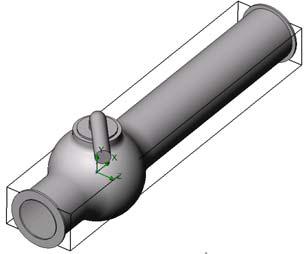 04 m Note: SolidWorks Flow Simulation calculates the default minimum gap size and minimum wall thickness using information about the overall model dimensions, the computational domain, and faces on