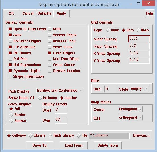 From Display Controls, select 'Pin Names' Display Levels, Start --> 0, Stop --> 20 option --> Layout Editor