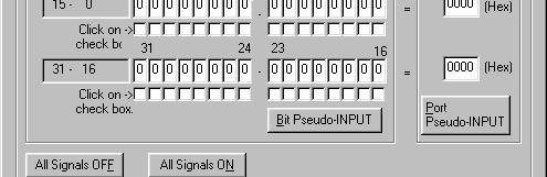 In the pseudo-input mode, the state input from the following window is interpreted as the input signal instead of the robot controller general-purpose input signals. 1.
