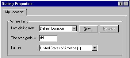 Select the modem being used. Input the connection destination name. Select "Server" for robot side, and "Client" for remote location side.
