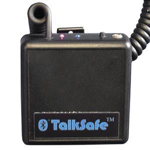 The latched PTT is operated the same way as TalkSafe (using the call pick up/call drop button on the headset).