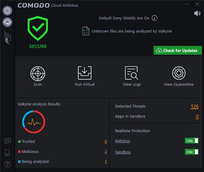 1. Introduction to Comodo Cloud Antivirus Comodo Cloud Antivirus (CCAV) is a lightweight and powerful application that uses automatic threat containment and real-time cloud scanning to immediately