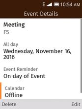 Sync Calendars You can select which calendars you d like to sync on your phone, along with what types of