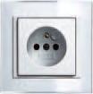 with child protection SCHUKO socket outlet with insert