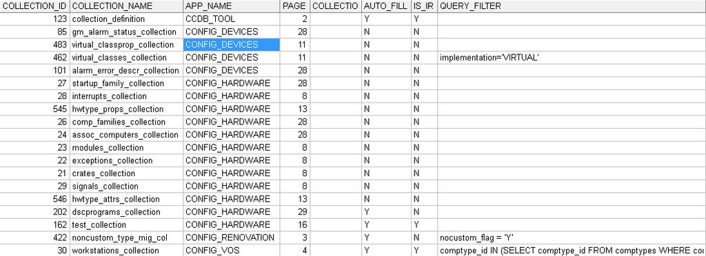 Architecture and Components DB side Metadata in tables for the manual tabular form