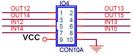 1.7.4 GPIO: J4 8 bit TTL/CMOS level Digital I/O. GPIO (J4) Pin define Pin no.