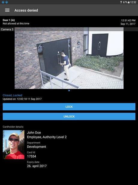 Control access to doors XProtect Access and Milestone Mobile (explained) With XProtect Access, and the Milestone Mobile app installed on your smartphone or tablet, you can control access to doors.