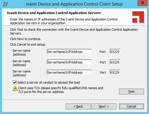 Ivanti Device and Application Control 9. To manually generate a certificate during setup specify the computer certificate location and parameters from the following options.