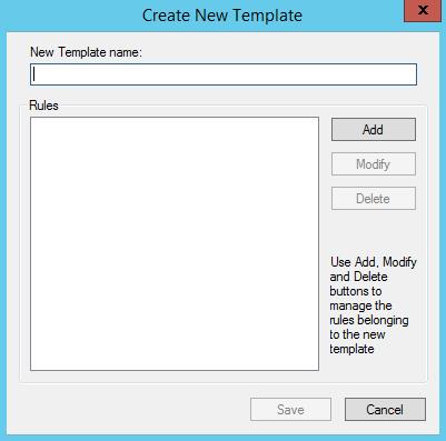 Using Application Control 1. From the Management Console, select View > Modules > Scan Explorer > Perform New Scan > Create New Template. Step Result: The Create New Template dialog opens.