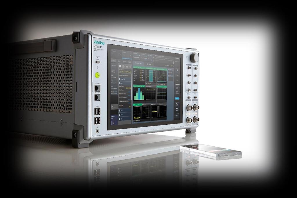All-In One Tester for LTE-Advanced UE Development The all-in-one MT8821C supports RF parametric tests through to UE functional and performance tests in one box.