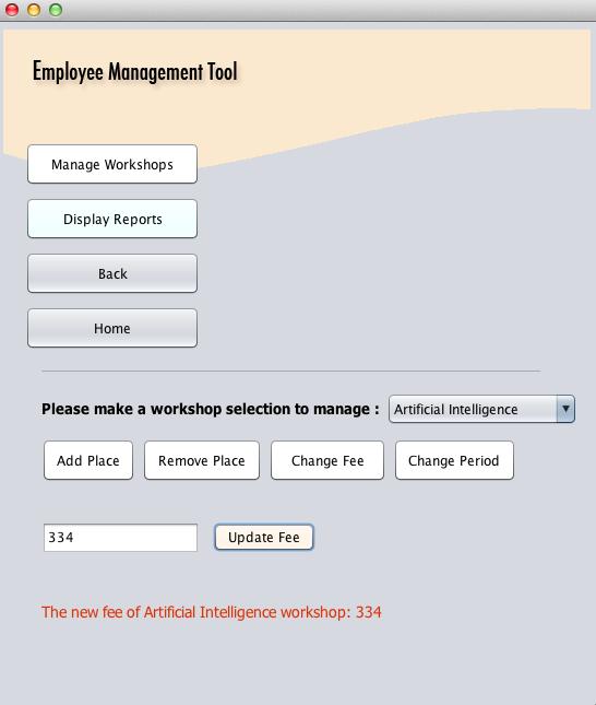 63 Figure 49 Employee Page for Workshops Modification 17.