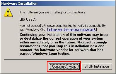 Otherwise select Settings, then Control Panel. 8. The USB driver installation will begin.