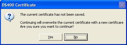 The certificate generated may be printed and/or saved as a word document. The document is protected and cannot be edited.