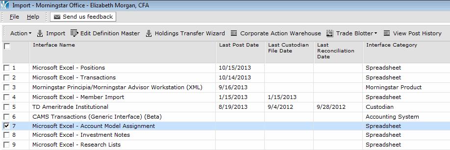 Importing Account Model Assignments How do I assign model portfolios to clients using Excel?