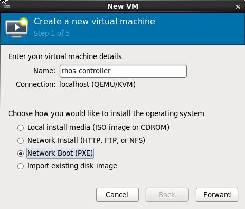 Exercise 4: Creating and Provisioning the RHOS Controller VM Overview In this exercise we will create a new VM to host the RHOS