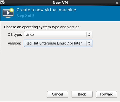 time to complete this lab: 30 minutes. 1. From your desktop Open Virtual Machine Manager, Click on Create New VM 2.