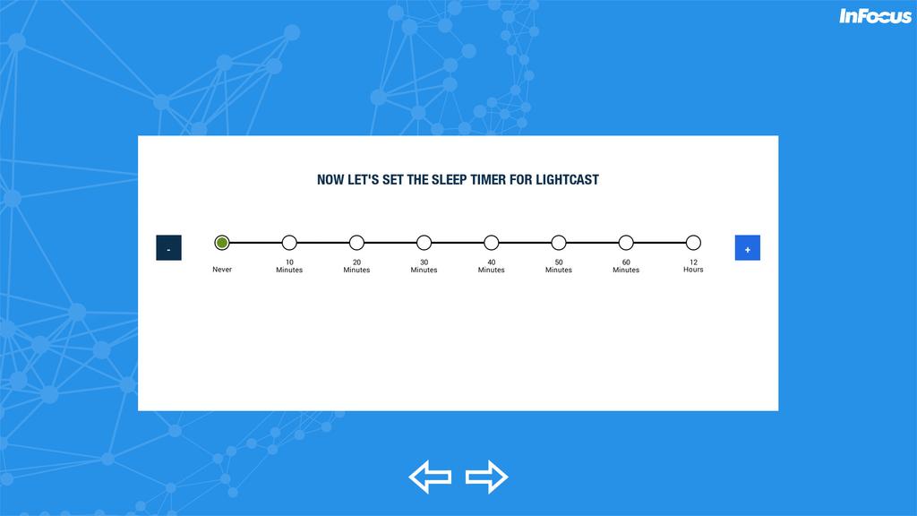 14) Click to select the desired time parameter for the sleep timer.