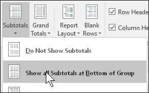 End by removing the Amount Detail (+ & - ) column for the Amount by clicking on the Amount field button in the PivotTable Fields pane and drag it into the spreadsheet.