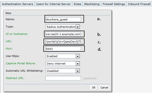 server in drop-down list. Note: Accounting is crucial with third-part NADs. If Policy Service Node (PSN) does not receive Accounting-Stop for user from NAD, session may get stuck in Started state.