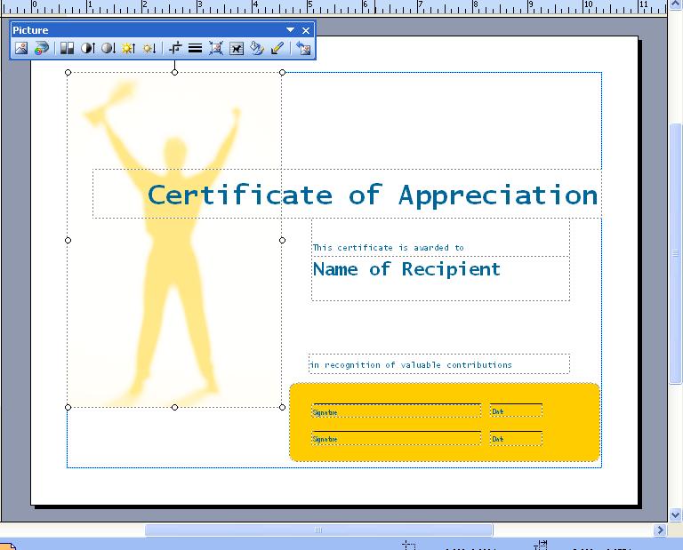 Activity 4 - Certificate Follow the instructions bellow to get started in creating your award certificate with Publisher.