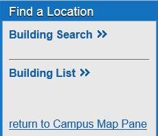 In the Find a Location menu, click the drop-down arrow which best suits your search need: a. Building Search: i.