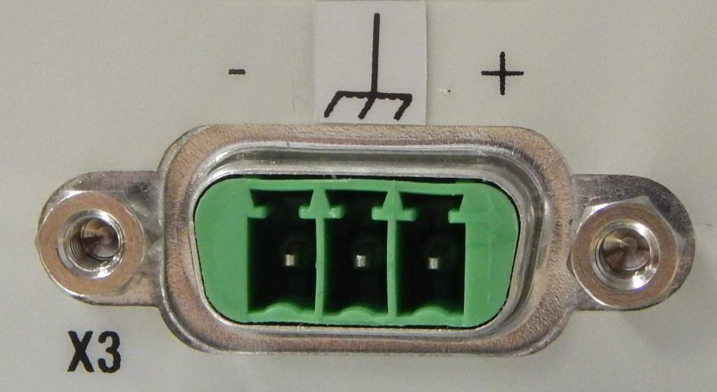 Connectors 1 2 3 Pin Signal Mating connector 1 GND 2 Shield Phoenix