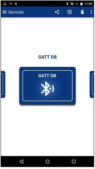 Click the GATT DB menu option (see Figure 4-69)
