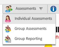 14 3. Individual assessments 3.1. Creating a new profile and assessment You can create a new profile either from the Home page, via Create new assessment, or by selecting Assessments Individual assessments.