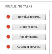 This allows group members to select a feedback time from all of their calendars. Add the desired feedback givers by clicking the Edit tab.