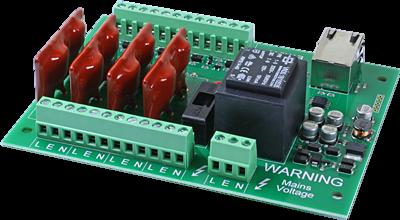 ETH044-4 SSR (230VAC) and 4 Digital IO Technical Documentation WARNING Mains Voltages can be Lethal.