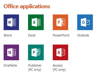 Office Applications Depending on the
