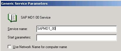 Include a cluster resource Generic Service into the cluster group for the MDS Instance service.