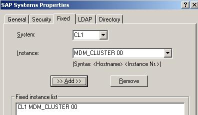 administer the SAP NetWeaver MDM SID within the cluster with the virtual host names, you need to adjust the configuration of