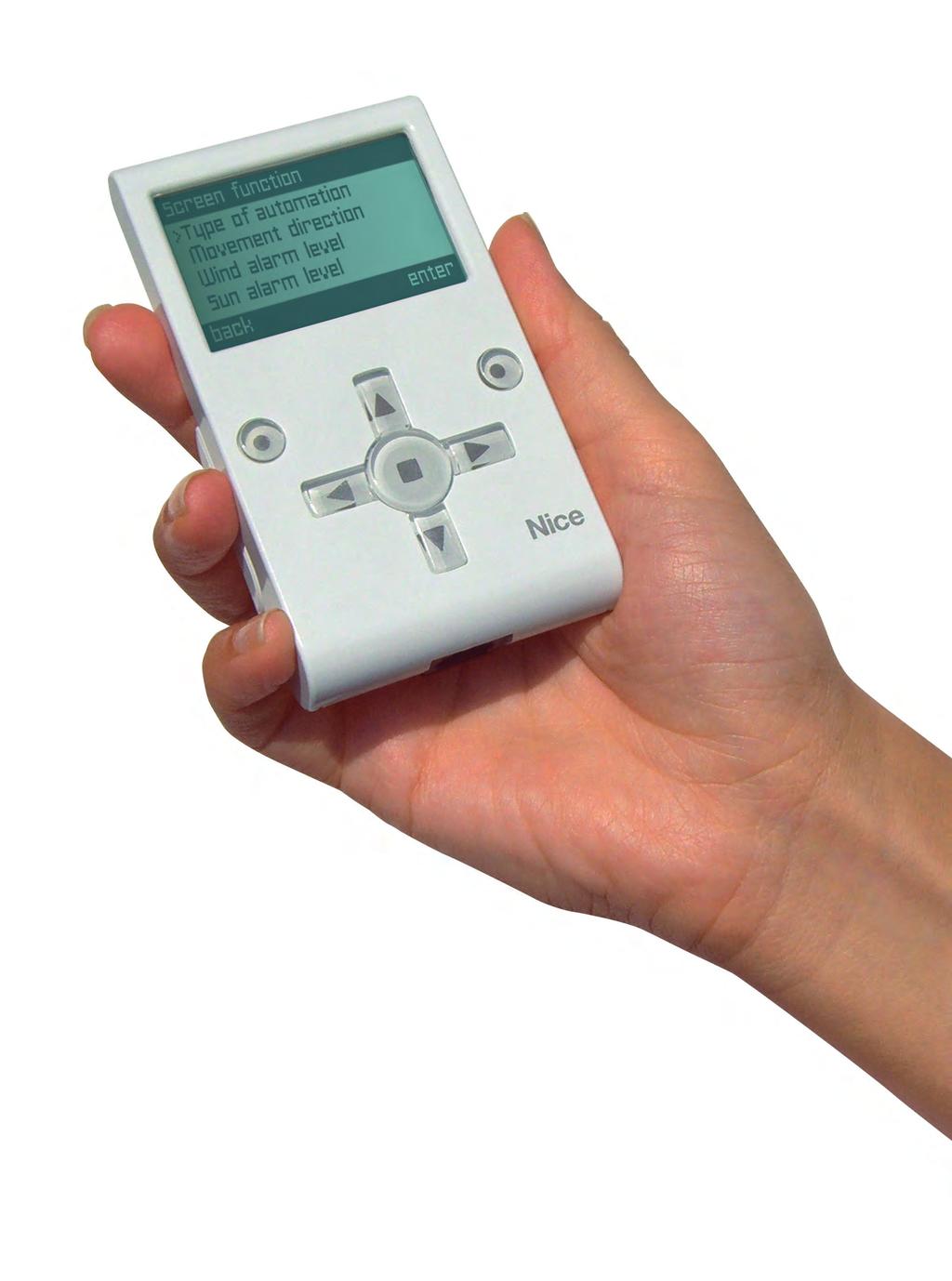 The simple interface of the O-View TT allows even absolute beginners to programme