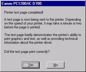 12 When the installation is complete, the following dialog box appears. Click OK to close the dialog box.