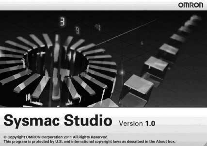 SYSMAC-SE2@ Sysmac Studio Sysmac Studio for machine creators The Sysmac Studio provides one design and operation environment for configuration, programming, simulation and monitoring.
