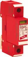The product range goes from 75 V units to rated voltages of 1000 V for ac and dc applications.