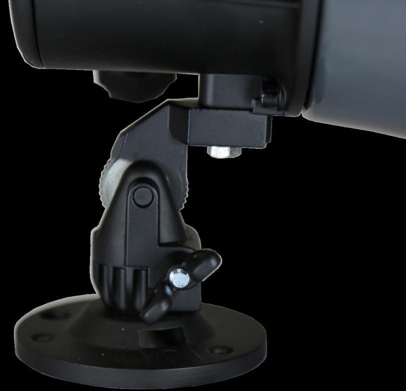 COMM-2 Mounting Instructions: The COMM-2 includes an adjustable swivel mounting