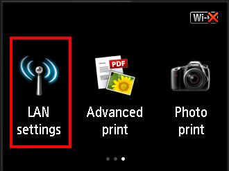 Prior to installing drivers and printer software, the printer must be connected to the Wireless LAN.