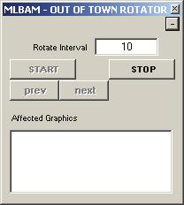Out-of-Town Rotator Controller The Out-of-Town Rotator Controller offers a valuable functionality in that it controls data fields that are marked as Rotating fields.